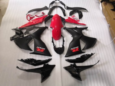 Best 2009-2016 Glossy Matte Black Suzuki GSXR1000 Motorcycle Fairings Kit UK