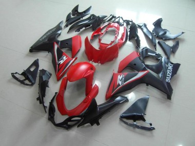 Best 2009-2016 Matte Red Black Suzuki GSXR 1000 K9 Motorbike Fairing UK
