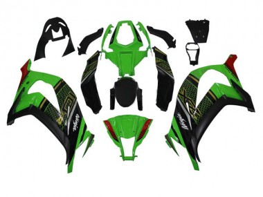 Best 2011-2015 Green Black Kawasaki ZX10R Bike Fairing UK