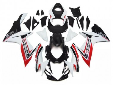 Best 2011-2021 White Red Black Suzuki GSXR 600/750 Motorcycle Fairing Kit UK