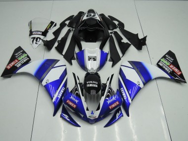 Best 2012-2014 Blue Black Sterilgarda Yamaha YZF R1 Motorcycle Fairing Kit UK
