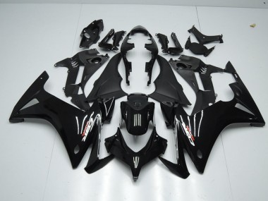 Best 2013-2015 Glossy Black Honda CBR500RR Motorbike Fairing Kits UK
