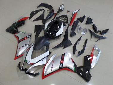 Best 2011-2018 Black Silver Red Aprilia RS4 50 125 Bike Fairings UK