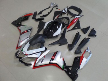 Best 2011-2018 Black Silver Red Aprilia RS4 50 125 Replacement Motorcycle Fairings UK