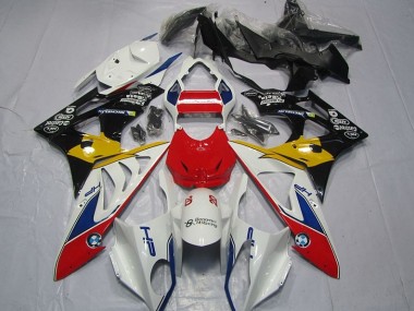 Best 2009-2014 Red White Yellow BMW S1000RR Motorcycle Fairings Kits UK