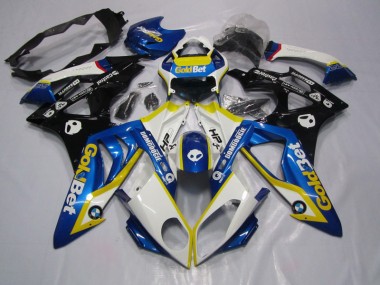 Best 2009-2014 Blue White GoldBet BMW S1000RR Motorcycle Replacement Fairings UK