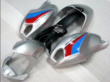 Best 2008-2012 Silver Monster Ducati Monster 696 Replacement Fairings UK