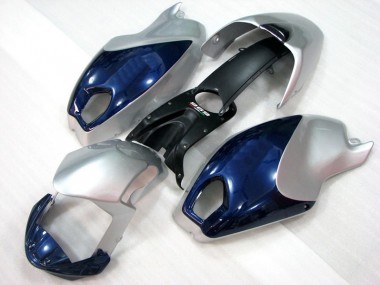 Best 2008-2012 Blue Silver Ducati Monster 696 Motor Fairings UK
