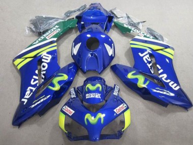 Best 2004-2005 Blue Movistar Castrol Honda CBR1000RR Motorbike Fairing UK