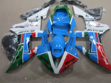 Best 2004-2005 Blue Red Green Motul Honda CBR1000RR Replacement Fairings UK