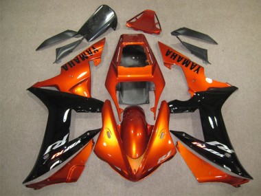 Best 2004-2005 Orange Black Honda CBR1000RR Motor Fairings UK