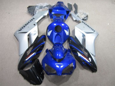 Best 2004-2005 Blue Silver Black Honda CBR1000RR Motorcyle Fairings UK