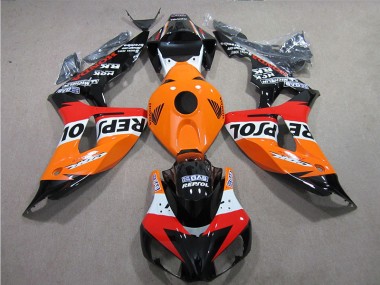 Best 2006-2007 Orange Repsol Honda CBR1000RR Motorcyle Fairings UK