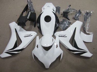 Best 2008-2011 White Black Fireblade Honda CBR1000RR Motorbike Fairing UK