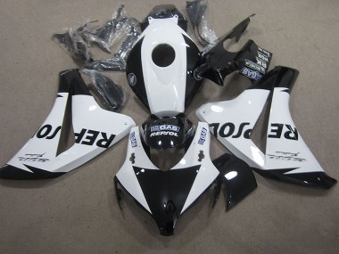 Best 2008-2011 White Black Repsol Honda CBR1000RR Motorcyle Fairings UK