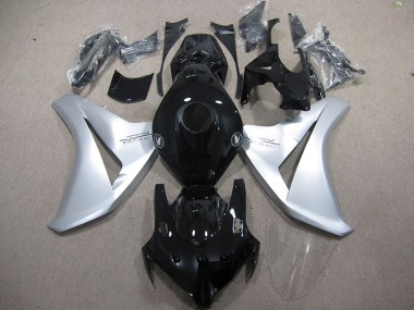 Best 2008-2011 Black Silver Fireblade Honda CBR1000RR Motorbike Fairing Kits UK
