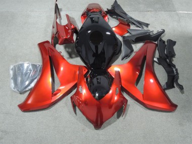 Best 2008-2011 Black Red Honda CBR1000RR Moto Fairings UK