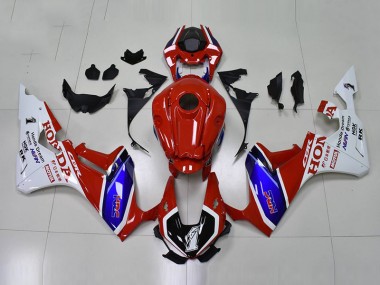 Best 2017-2020 Red Blue HRC Honda CBR1000RR Motorbike Fairings UK