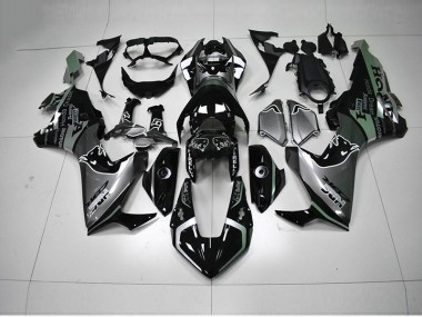 Best 2017-2020 Black Silver HRC Honda CBR1000RR Bike Fairings UK
