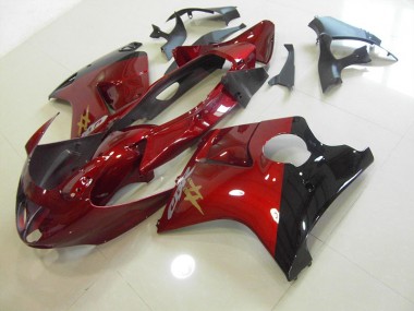 Best 1996-2007 Red Blackbird Honda CBR1100XX Blackbird Bike Fairings UK