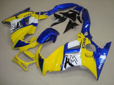 Best 1995-1998 Blue Yellow Honda CBR600 F3 Motorcyle Fairings UK