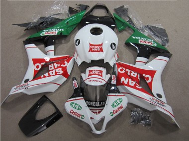Best 2007-2008 Red White San Carlo Honda CBR600RR Motorbike Fairing UK