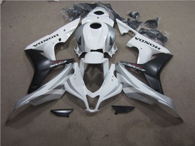 Best 2007-2008 White Black Honda CBR600RR Bike Fairing UK