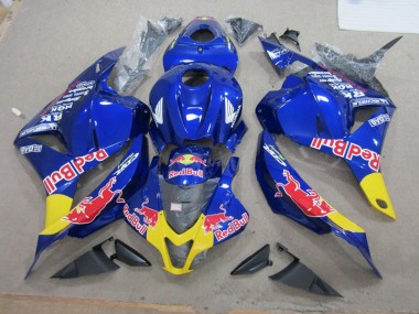 Best 2009-2012 Blue Red Bull Honda CBR600RR Replacement Motorcycle Fairings UK