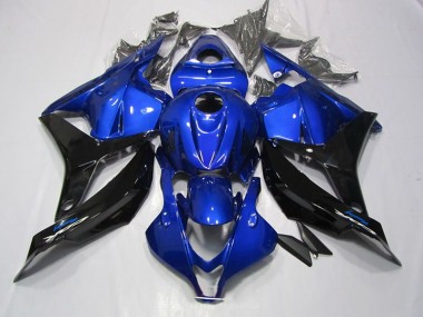 Best 2009-2012 Blue Black Honda CBR600RR Motorcyle Fairings UK