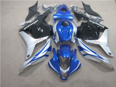 Best 2009-2012 Blue Silver Black Honda CBR600RR Motorbike Fairing UK