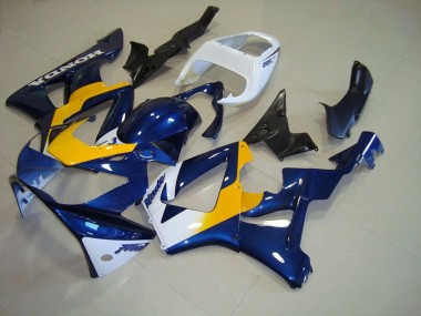 Best 2000-2001 Blue Yellow Honda CBR900RR 929 Motorcyle Fairings UK