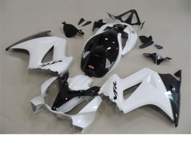 Best 2002-2013 White Black Honda VFR800 Bike Fairing Kit UK