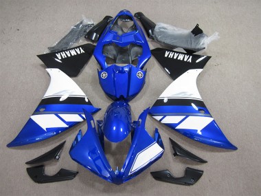 Best 2006-2011 Blue White Kawasaki ZX14R ZZR1400 Motorbike Fairing UK