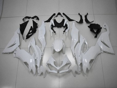 Best 2019-2023 White Kawasaki ZX6R Motorcycle Replacement Fairings UK