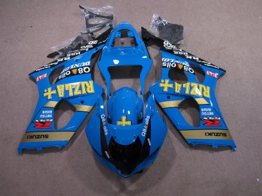 Best 2003-2004 Blue Rizla Q8 oils Suzuki GSXR1000 Motorcycle Fairing UK