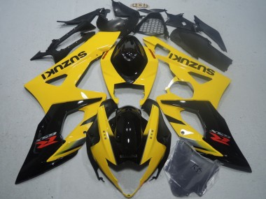 Best 2005-2006 Yellow Black Suzuki GSXR1000 Motorcycle Fairings Kits UK