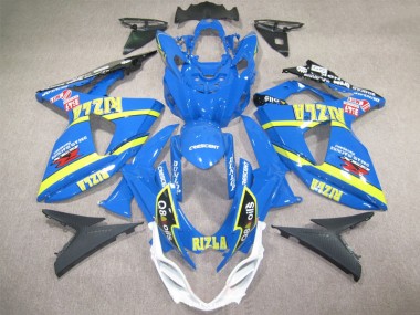 Best 2009-2016 Blue Rizla Q8 oils Suzuki GSXR1000 Replacement Motorcycle Fairings UK