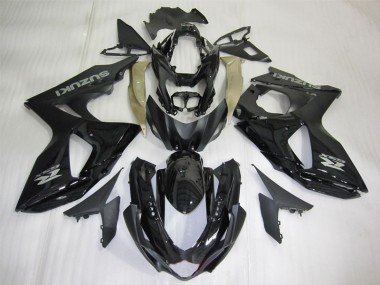 Best 2009-2016 Black Suzuki GSXR1000 Bike Fairing Kit UK