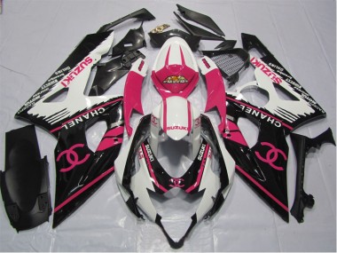 Best 2006-2007 Pink Chanel Suzuki GSXR600 Bike Fairings UK