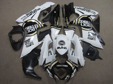 Best 2011-2021 White Lucky Strike Black Motul Suzuki GSXR600 Motorcycle Bodywork UK