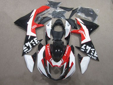 Best 2011-2021 Black Red White Suzuki GSXR600 Motorcyle Fairings UK