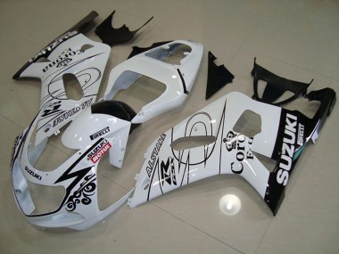 Best 2001-2003 White Alstare Motul Suzuki GSXR750 Motor Bike Fairings UK
