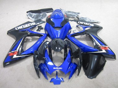 Best 2006-2007 Blue Black Suzuki GSXR750 Motorbike Fairing UK