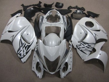 Best 2008-2019 White Black Suzuki GSXR1300 Hayabusa Motorcycle Replacement Fairings UK