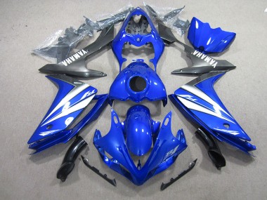 Best 2007-2008 Blue White Yamaha YZF R1 Motorcycle Fairings UK