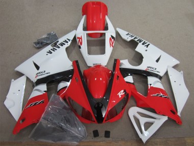 Best 2009-2011 Red White Black Yamaha YZF R1 Motorbike Fairing Kits UK