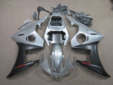 Best 2003-2005 Silver Black Yamaha YZF R6 Bike Fairing UK