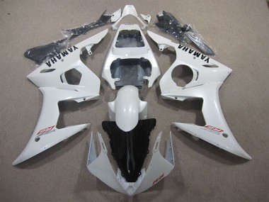 Best 2003-2005 White Yamaha YZF R6 Bike Fairing UK
