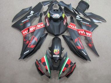 Best 2006-2007 Black Motul 46 Yamaha YZF R6 Moto Fairings UK