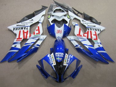 Best 2008-2016 Blue White Motul Red Fiat Yamaha YZF R6 Motorbike Fairing UK